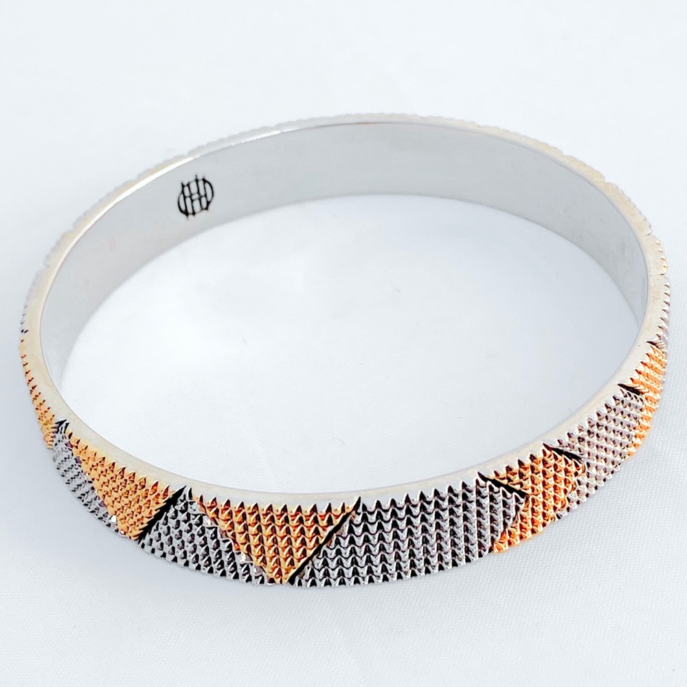 House of Harlow 1960 Silver and Gold Bracelet